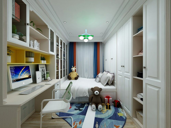 女孩房臥室設計圖