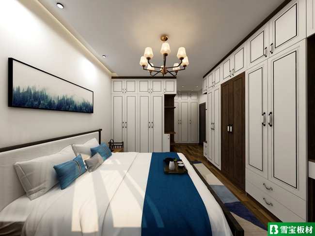 主臥設(shè)計(jì)方案效果圖