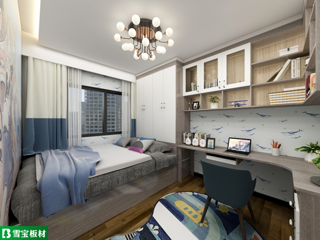 兒童房設(shè)計(jì)方案效果圖
