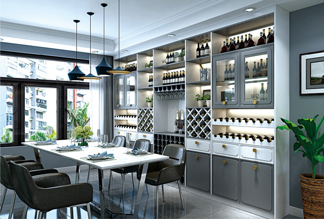 全屋定制柜效果圖