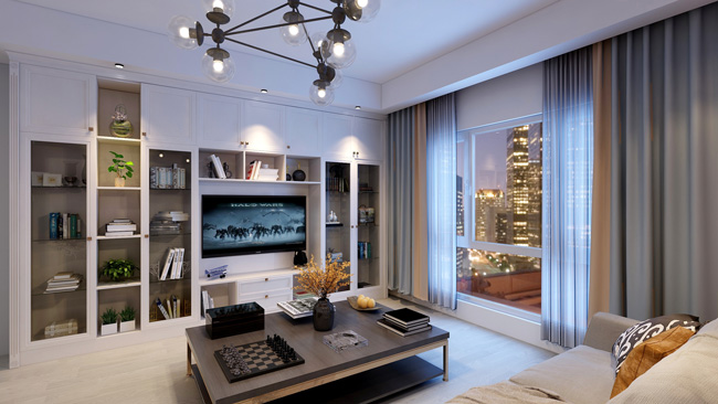 客廳設計效果圖