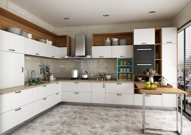 中式風格廚房裝修效果