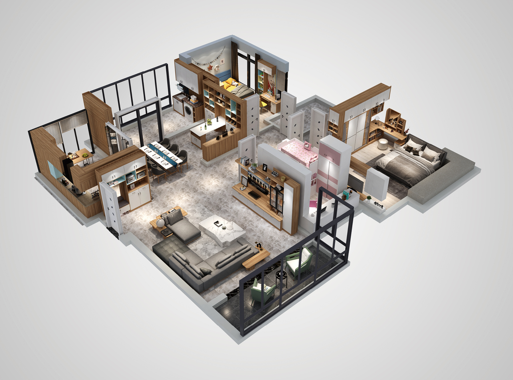 什么是全屋定制？全屋定制包括什么家具？