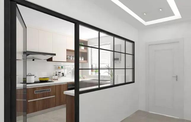 半開(kāi)放式廚房