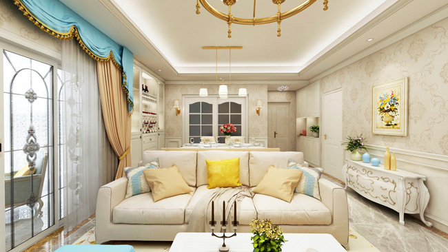 進門就是客廳怎么裝修要如何注重整體性?