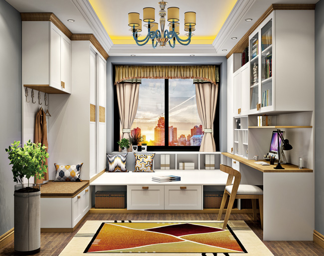 榻榻米適合什么類型的房間呢?榻榻米裝飾設計的原則是什么?