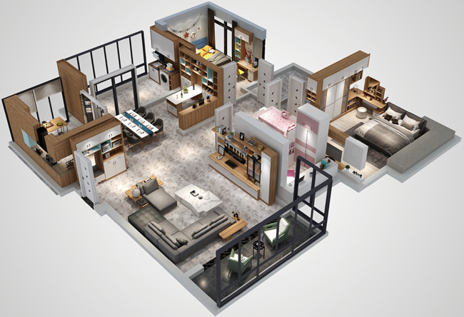 最新新房裝修方案,現(xiàn)代極簡裝修風(fēng)格!