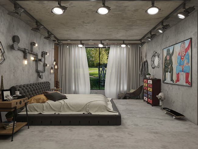 工業風裝修風格