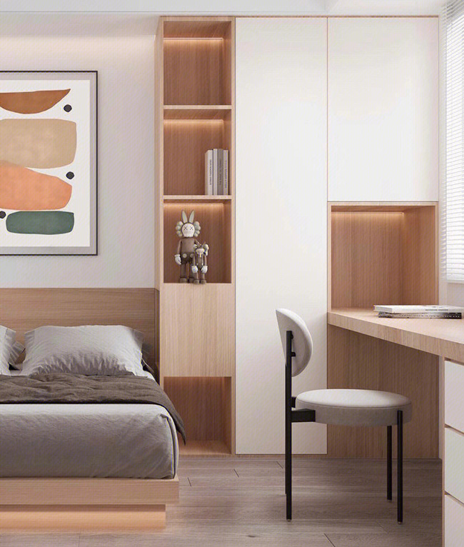 小臥室用這個定制方案絕不浪費一平方!